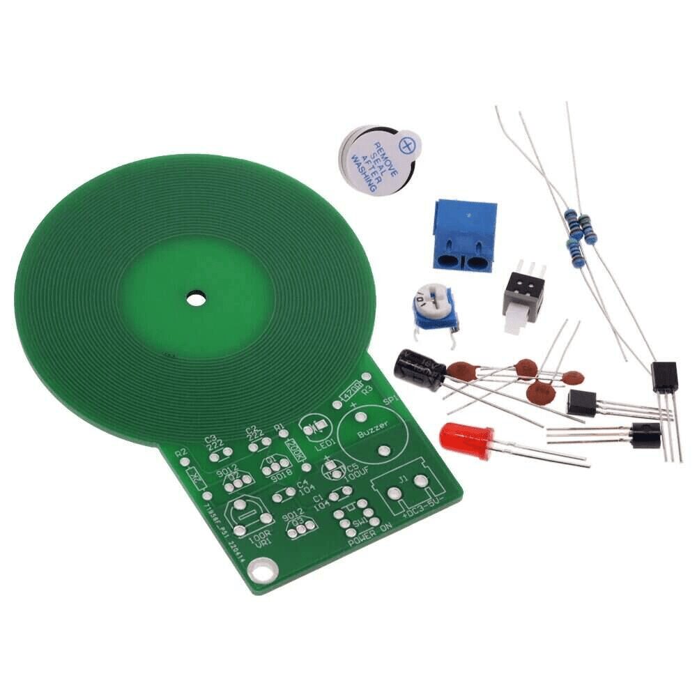 DIY Metal Detector Kit: DC 3V-5V 60mm Non-Contact Sensor Module