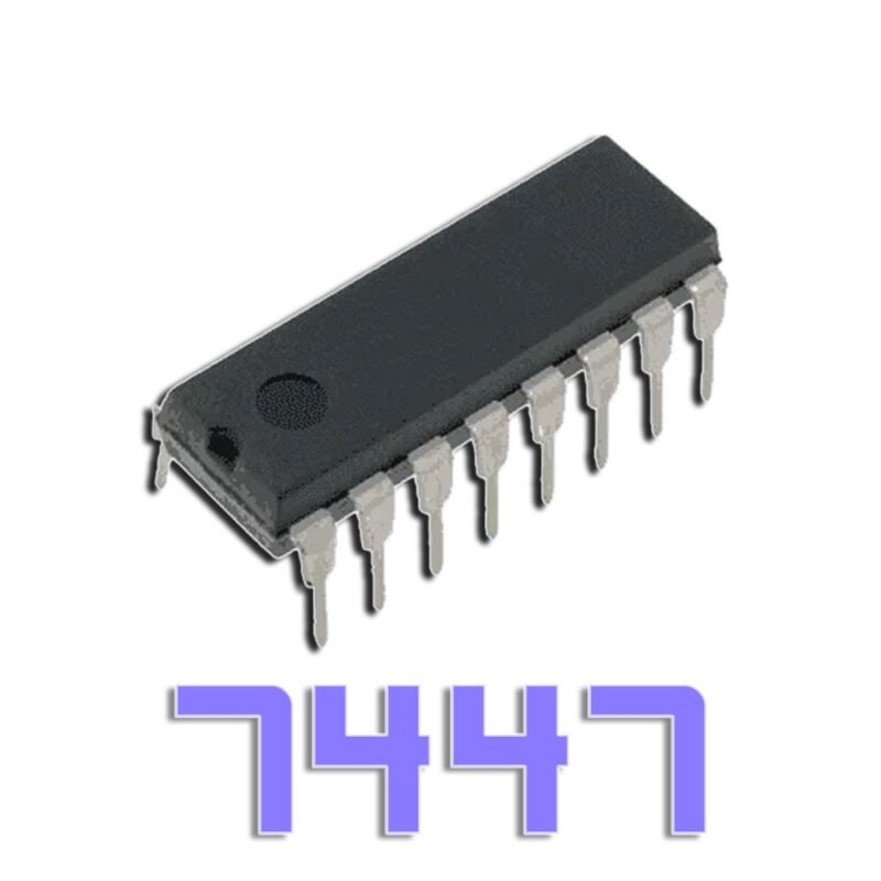 7447 BCD to 7-segment Decoder/Driver (Open Collector)