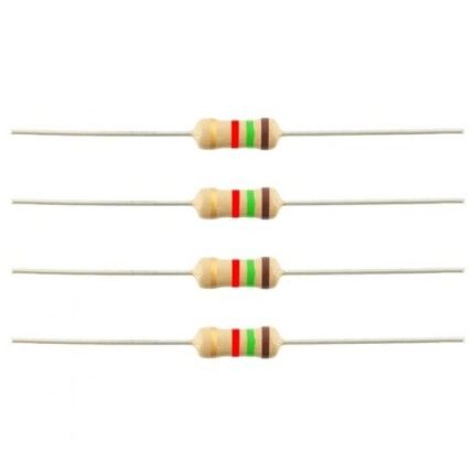 1.2M ohm 1/4 Watt (4pcs)