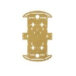 4WD Smart Robot Car Transparent Acrylic Chassis Kit