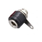 Female Banana Plug Short (4 mm) , Black Color