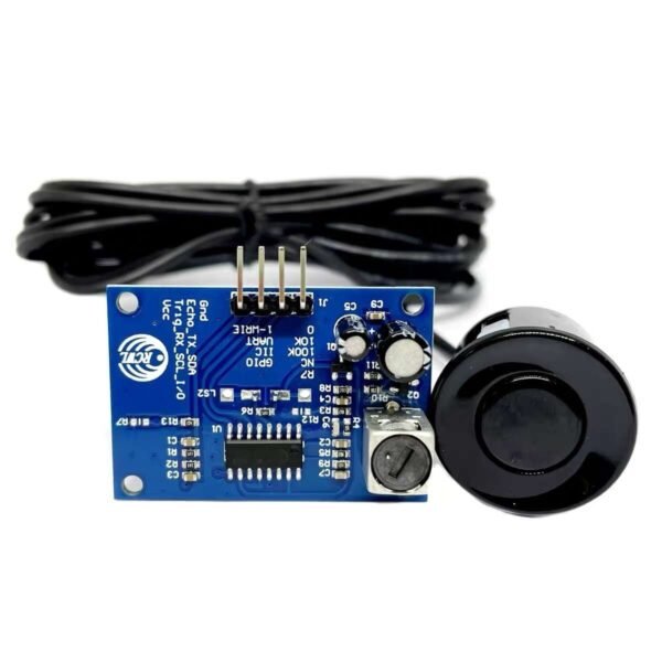 Waterproof Ultrasonic Sensor, Ultrasonic Obstacle Sensor, Distance Measuring Sensor, Long-Range Ultrasonic Sensor, Obstacle Detection Module, Ultrasonic Distance Sensor, 250mm to 4500mm Sensor, Sensing Element, Remote Ultrasonic Sensor, Waterproof Distance Sensor.