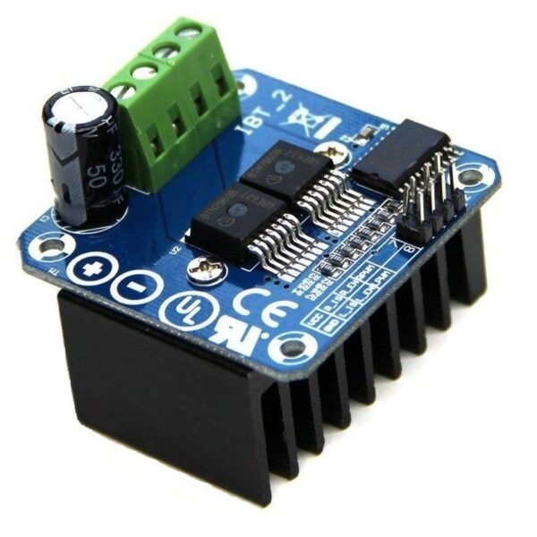 Double BTS7960 43A H-Bridge High-Power Motor Driver Module