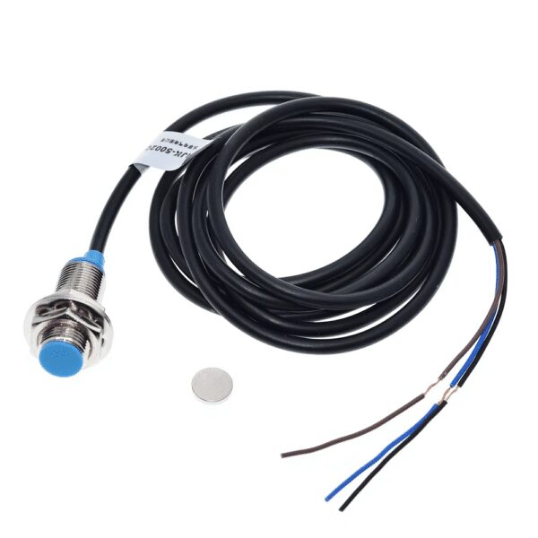 NJK-5002C Hall Effect Sensor – NPN NO 3-Wire   Magnet | Arduino Compatible