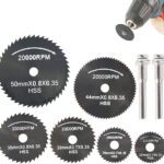 HSS Circular Saw Black Blades For Any Drill 8pcs