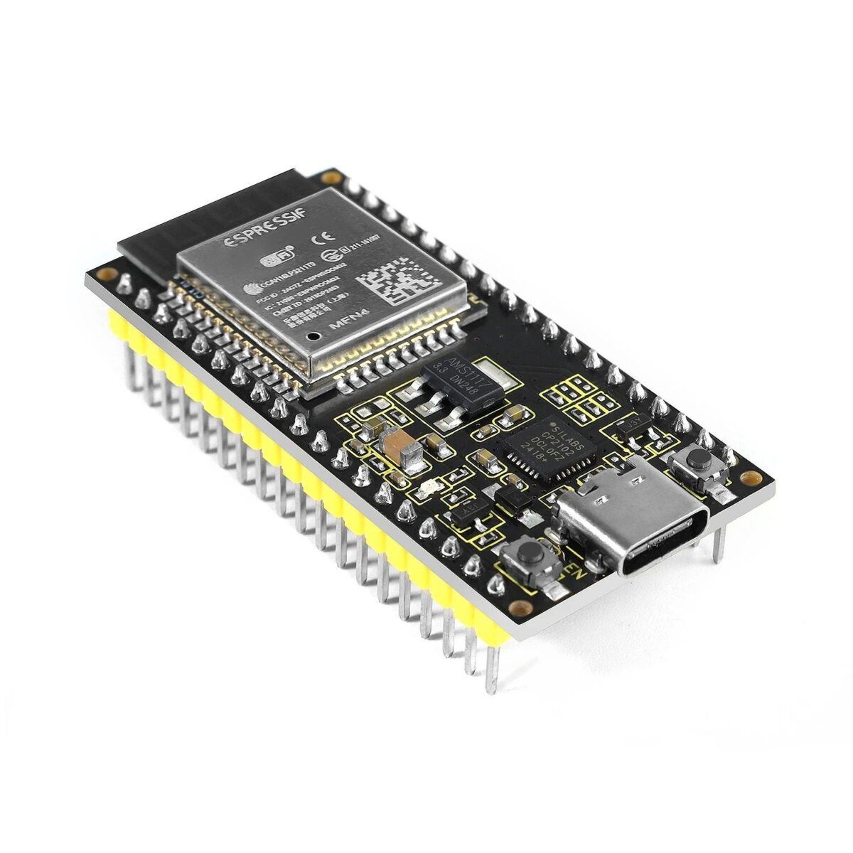 ESP32 Development Board 38 pin WIFI – Bluetooth (Type C) - Image 1