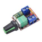Mini 5A PWM DC Motor Speed Controller – 3V-35V, 90W Max, LED Dimmer