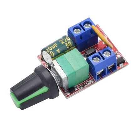 Mini 5A PWM DC Motor Speed Controller – 3V-35V, 90W Max, LED Dimmer