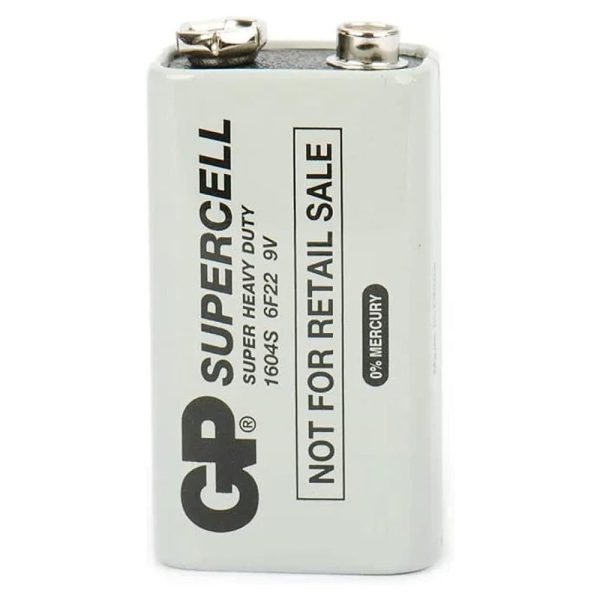 GP Supercell 9V Battery – Long Power for Electronics