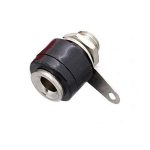 Female Banana Plug Short (4 mm) , Black Color