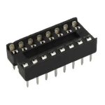 IC Socket 8+8 Narrow - Base 16 pin