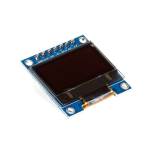0.96" OLED Display Module (128x64) - Yellow Blue I2C Screen for Arduino Projects
