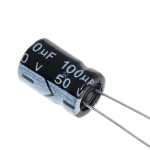 100uF 50V Radial Electrolytic Capacitor