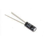 3.3uF 50V Radial Electrolytic Capacitor