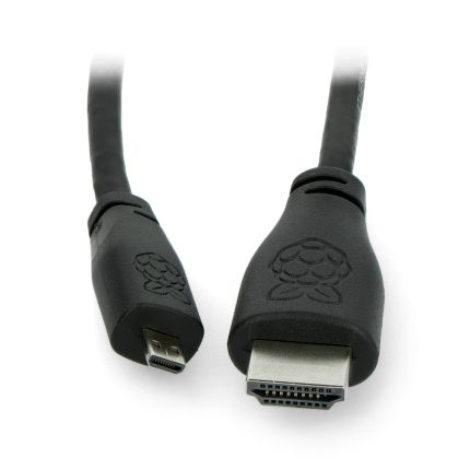 Micro HDMI Male to HDMI Male Cable For Raspberry Pi 4B 2m