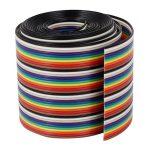 Multicolor 10 pin Dupont Flat Ribbon Cable (1 Meter)