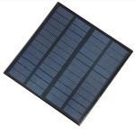 6V 500mA 3W Polycrystalline Solar Panel (145×145mm)