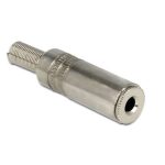 AUX 3.5mm Metal Female Jack Solder Wire Connector