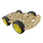4 WD Single Layer Smart Car Chassis Kit