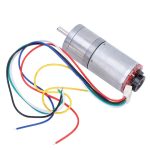 25GA370 DC Gear Motor With Encoder 280RPM 12Vdc