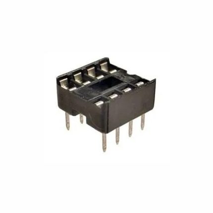 IC Socket 4+4 Narrow - Base 8 pin