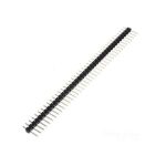 Pin Headers Male 2.54mm : 40-Pin, Straight, Black, 11mm