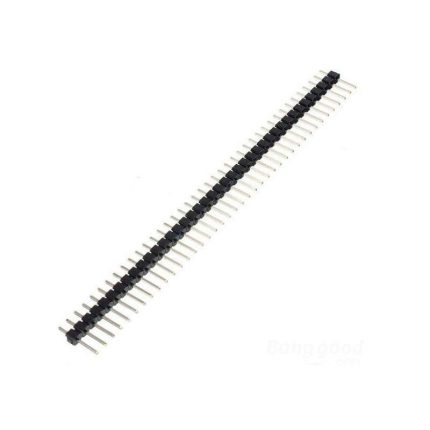Pin Headers Male 2.54mm : 40-Pin, Straight, Black, 11mm
