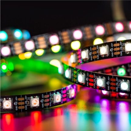 WS2812 Addressable RGB LED Strip 60leds/m DC12v