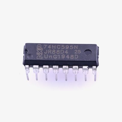 74HC595 Shift Register (Serial-In Parallel-Out)