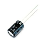 470uF 25V Radial Electrolytic Capacitor