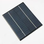 Monocrystalline 110*136mm 12V 200mA Small Solar Cell