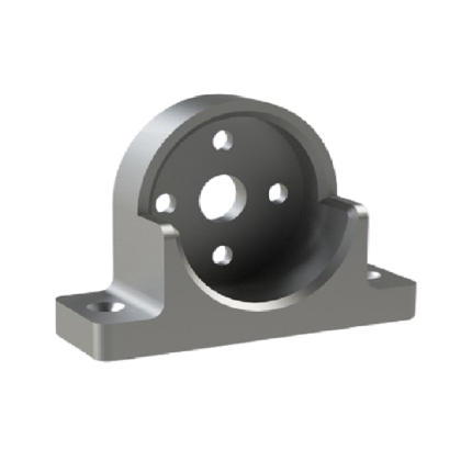 Mounting for  DC Motor JGA25-370-CE 3D Printed