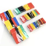 164-Piece Colorful Heat Shrink Tubing Sleeve Kit