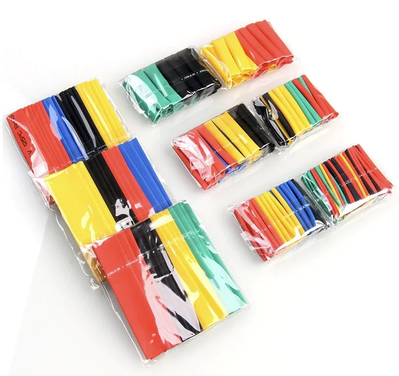 164heatshrink_2 164-Piece Colorful Heat Shrink Tubing Sleeve Kit - Image 1