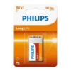 PHILIPS Battery 6F22L1B/97 9V (Carton Card) - Ekostra Electronics In Egypt اكوسترا الكترونيكس