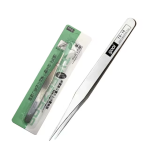 Stainless Steel Straight Tweezer TS-10