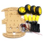 4WD Smart Robot Car Transparent Acrylic Chassis Kit - صورة 6 - Ekostra Electronics In Egypt اكوسترا الكترونيكس