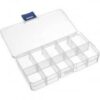 Clear Plastic Box (10 Grids) - Ekostra Electronics In Egypt اكوسترا الكترونيكس
