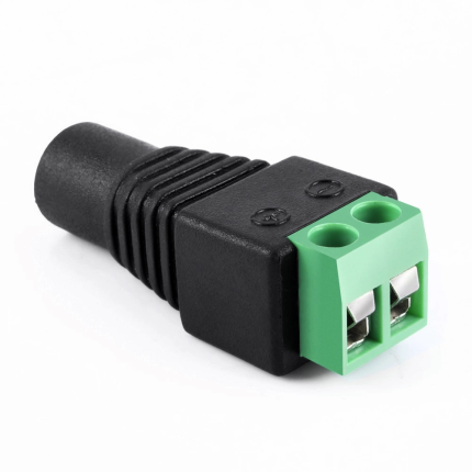 Female 2.1 × 5.5mm DC Power Jack Adapter Connector Plug