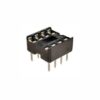 IC Socket 4+4 Narrow – Base 8 pin - Ekostra Electronics In Egypt اكوسترا الكترونيكس