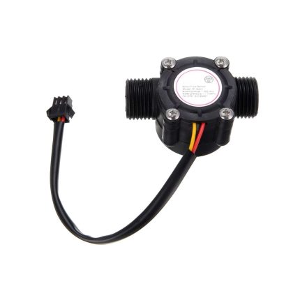 YF-S201 Water Flow Measurement Sensor with 1-30Liter/min Flow Rate – Black
