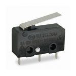 Micro Limit Switch with Short Lever (3A, 20x6mm)