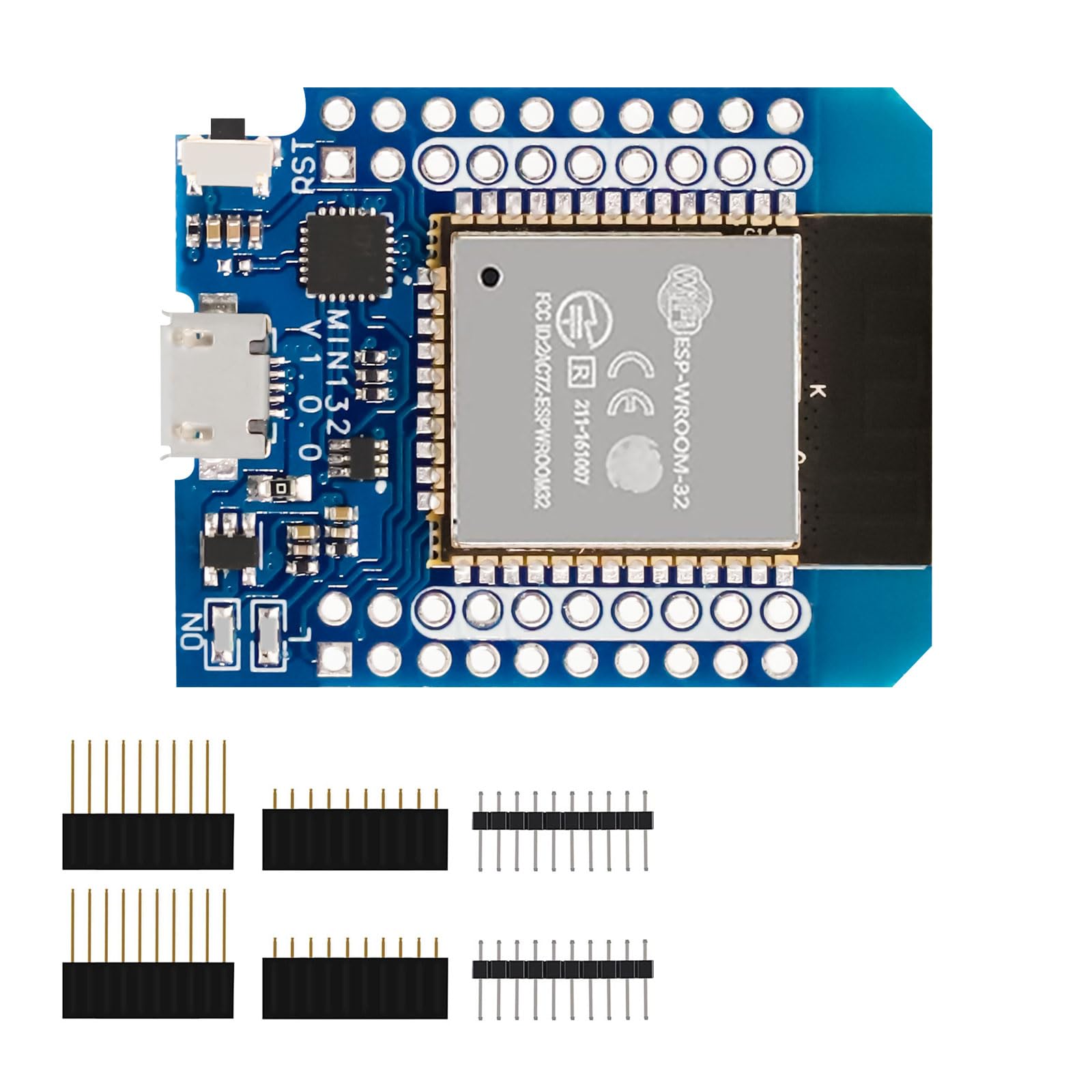 1747238978_esp3220d120mini20e2809320dual20core20wifi202620bluetooth20module.jpg ESP32 D1 Mini – Dual Core WiFi Bluetooth Module - Image 1