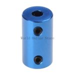 5x5mm Aluminum Rigid Coupling | Anodized Blue