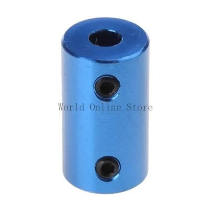 5x5mm Aluminum Rigid Coupling | Anodized Blue
