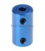 5x5mm Aluminum Rigid Coupling | Anodized Blue - Ekostra Electronics In Egypt اكوسترا الكترونيكس