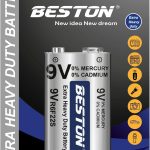 BESTON R6F22S Extra Heavy Duty Battery 9V