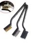 3-Piece Mini Wire Brush Set with Brass, Steel & Nylon Brushes - Ekostra Electronics In Egypt اكوسترا الكترونيكس
