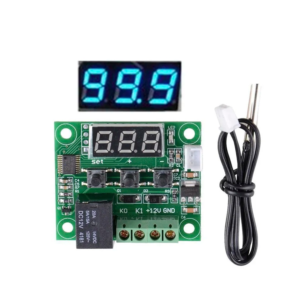 Temperature Control Switch Module W1209 - صورة 2 - Ekostra Electronics In Egypt اكوسترا الكترونيكس