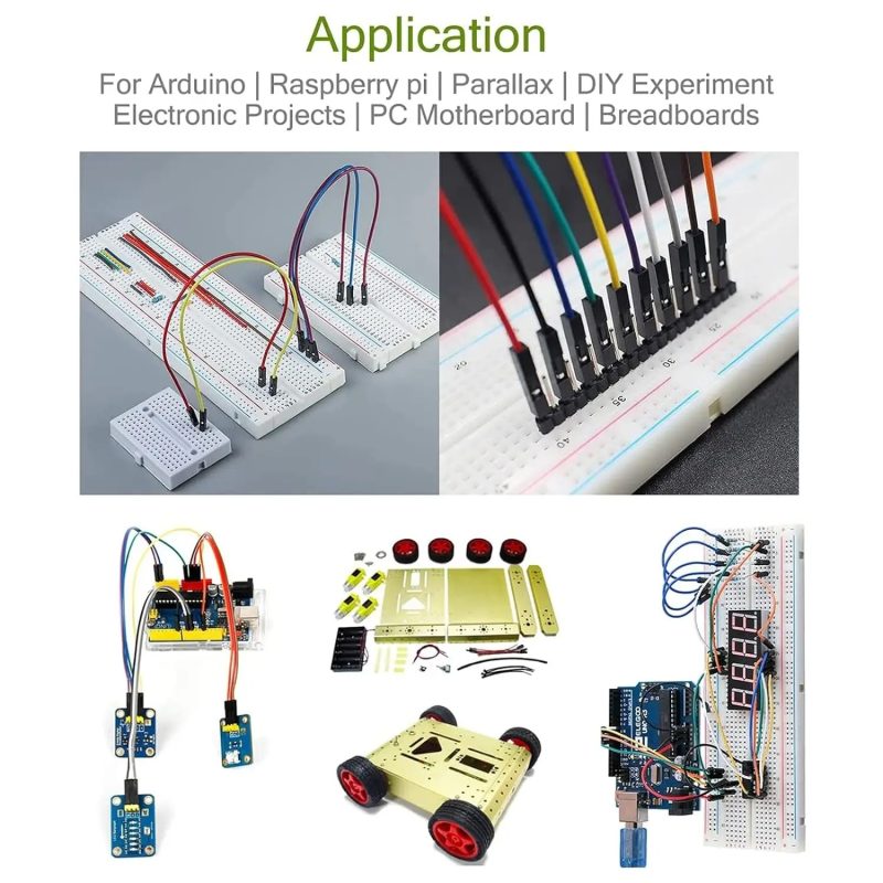 BB-J65 Connecting Jumper Wires for Breadboard - Ekostra Electronics In Egypt اكوسترا الكترونيكس